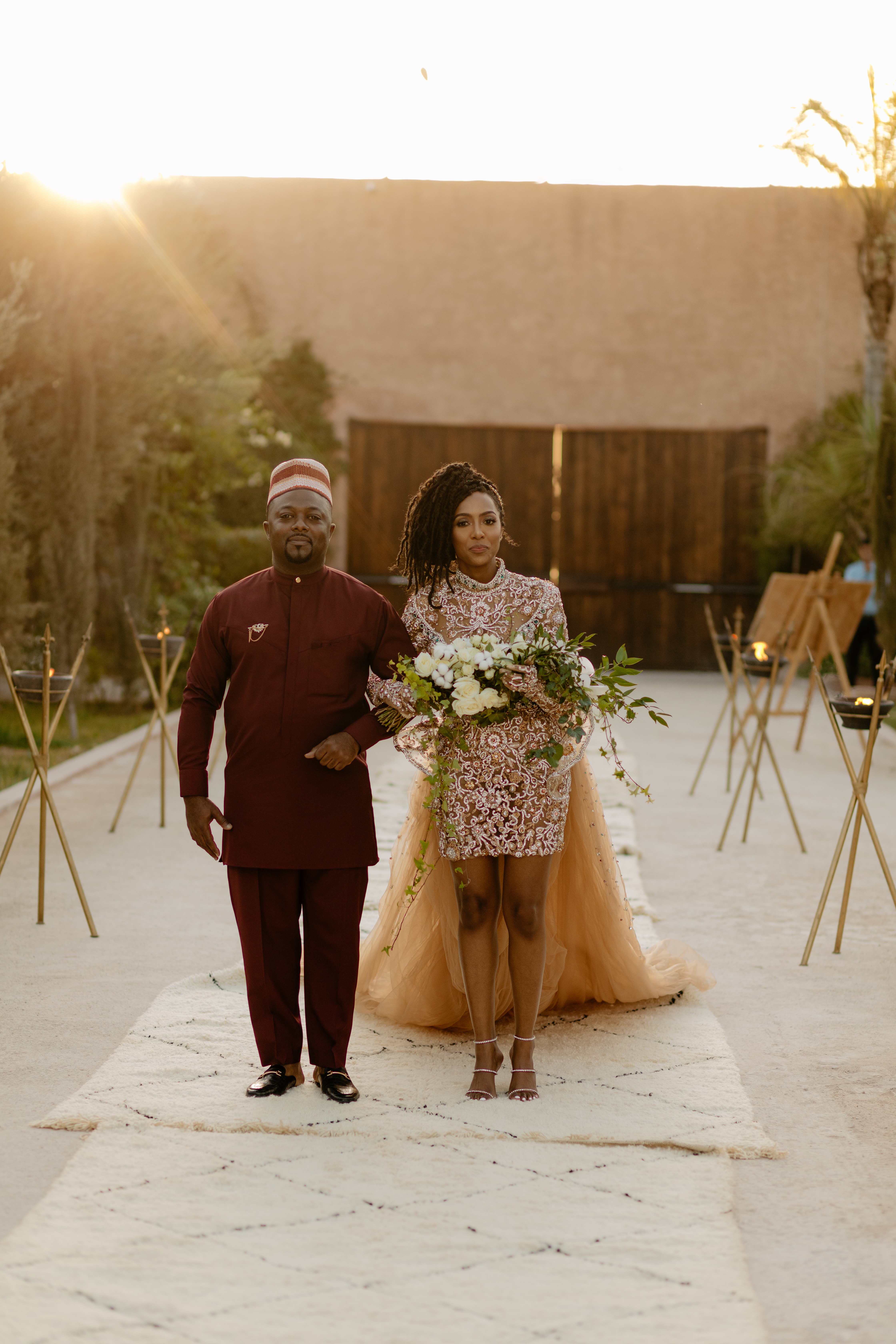Bride of the groom outfits sales