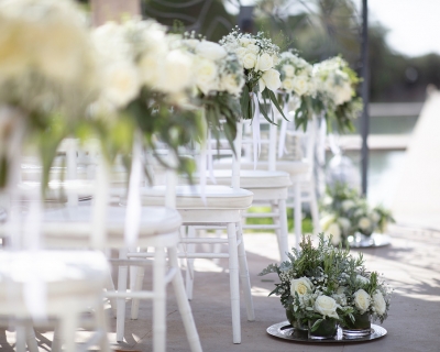 White flowers