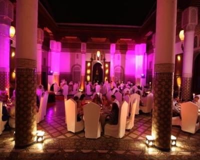 Diner room - Wedding Marrakech