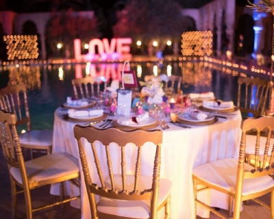 Outdoor wedding